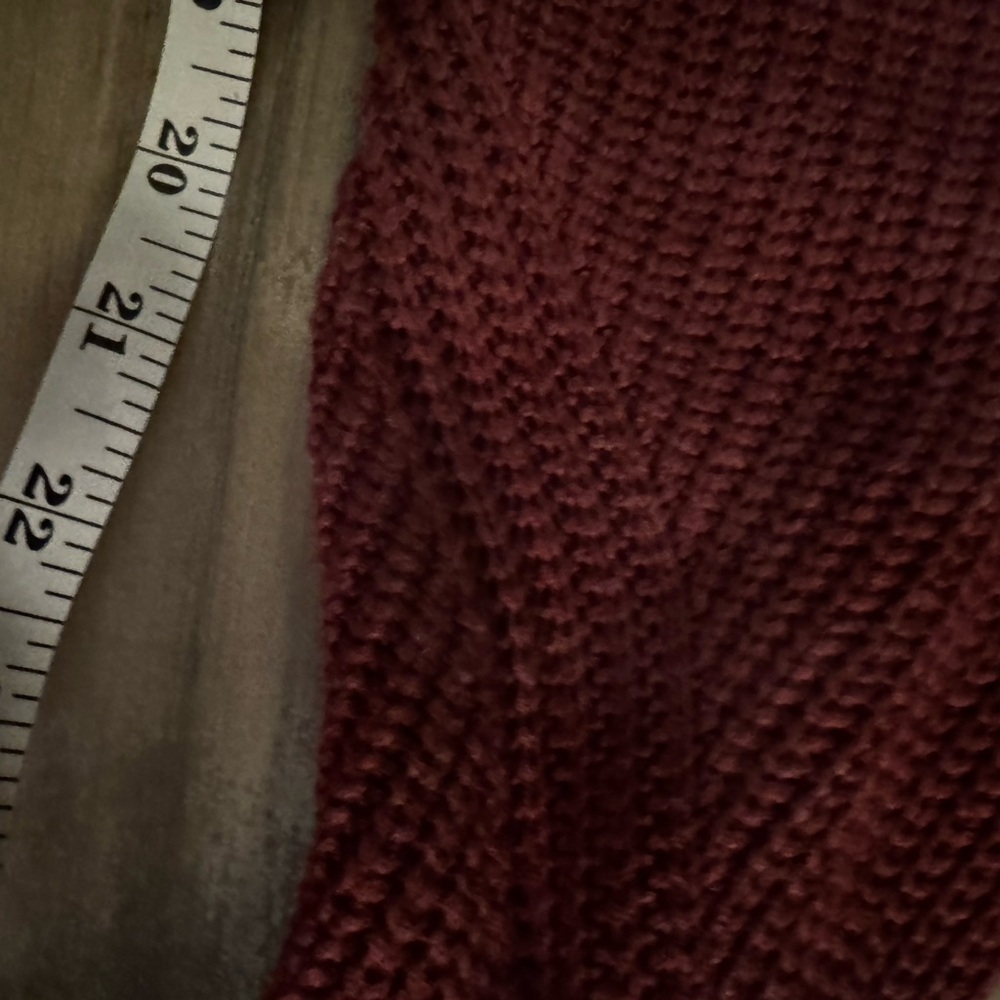 Lululemon Athletica Maroon Knit Cardigan - Picture 8 of 8